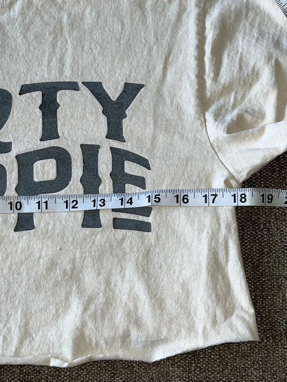 Pebby Forevee cut off 1/2 crop Tee size large - Picture 3 of 5